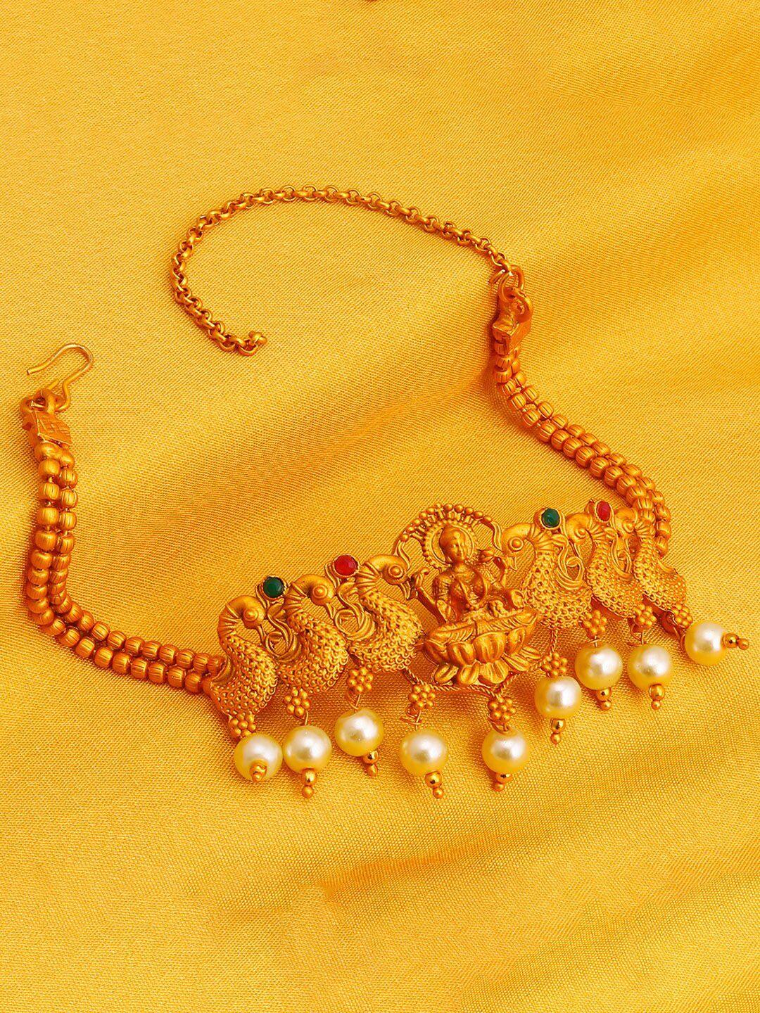 sukkhi gold-plated armlet bracelet