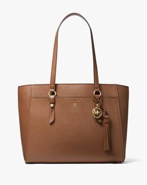 sullivan large saffiano leather tote bag