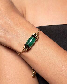 sultana green quartz bracelet