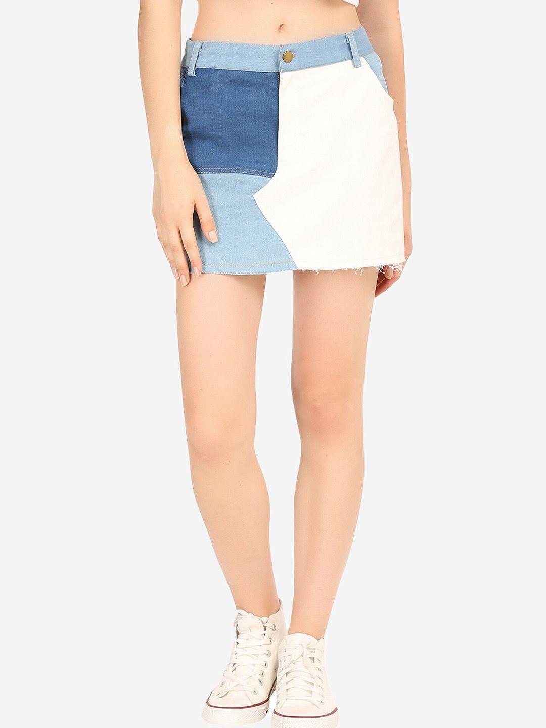 sumavi-fashion straight mini skirt