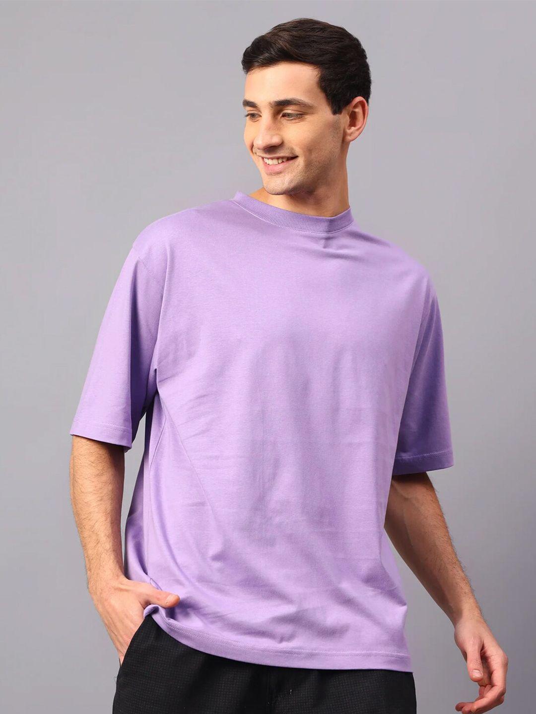 sumiso men v-neck drop-shoulder sleeves raw edge t-shirt