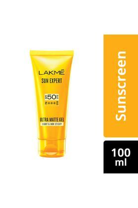 sun expert ultra matte spf 50 pa+++ gel sunscreen