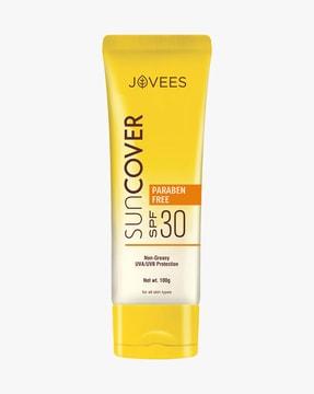 sun cover spf 30 paraben free lotion