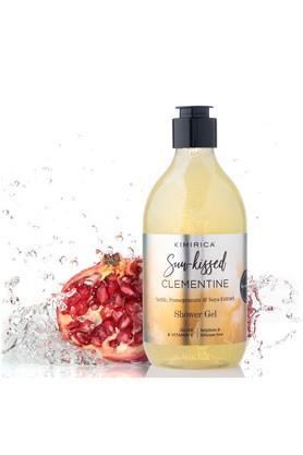 sun kissed clementine sulphate-free shower gel
