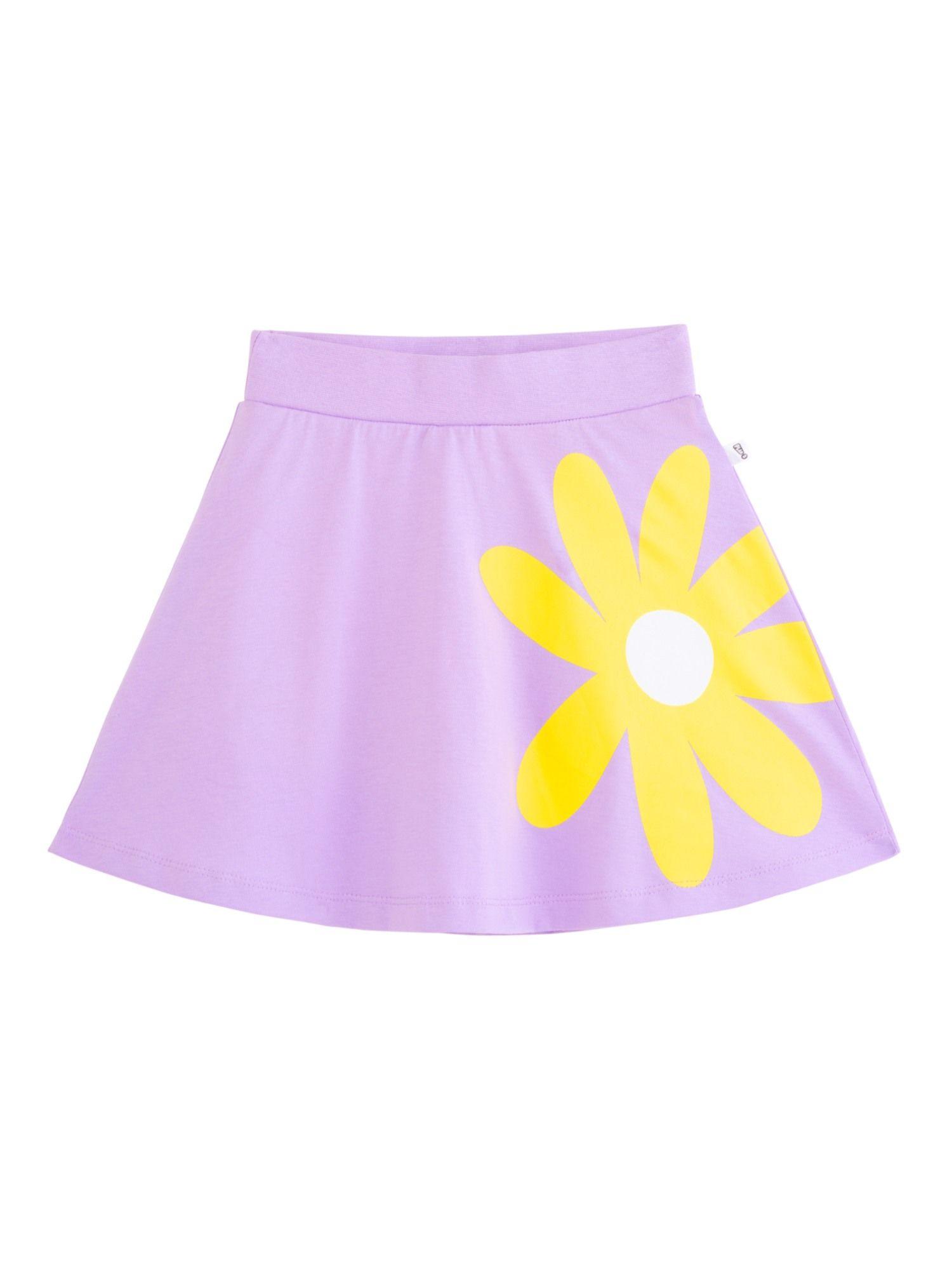 sunflower skater skirt with inbuilt shorties