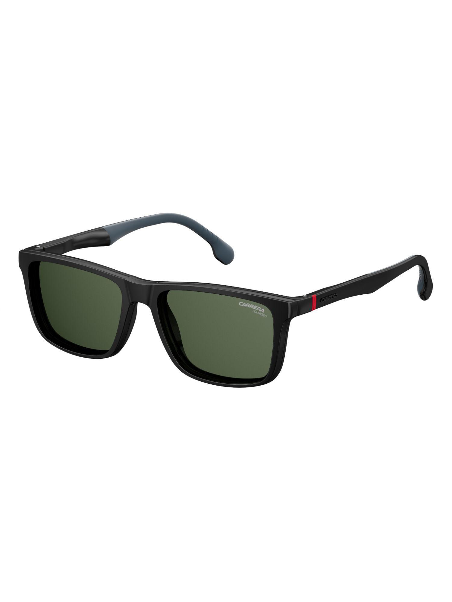 sunglasses green polarized lens rectangular sunglass black frame