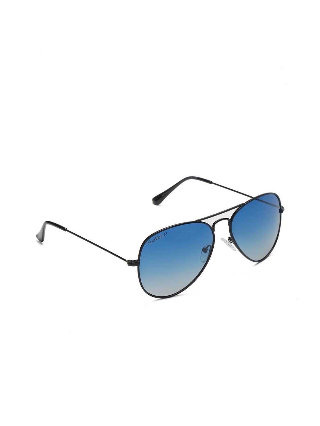 sunnies full rim aviator sunglasses with polarised lens sunnies-021-c17