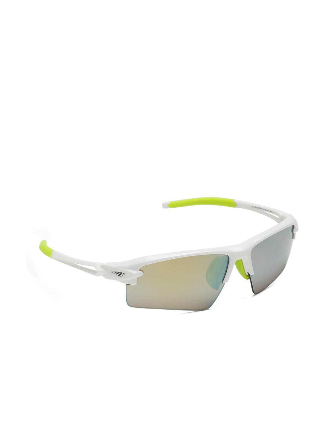 sunnies rectangle lens with polarised and uv protected sunglasses