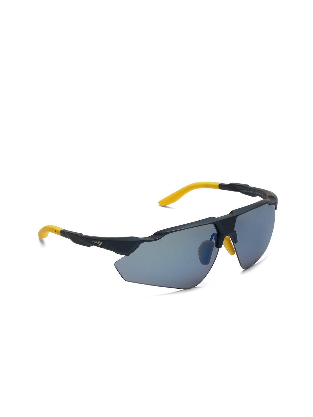 sunnies rectangle lens with polarised and uv protected sunglasses