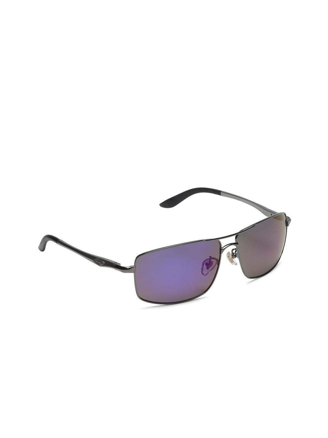 sunnies rectangle lens with polarised and uv protected sunglasses