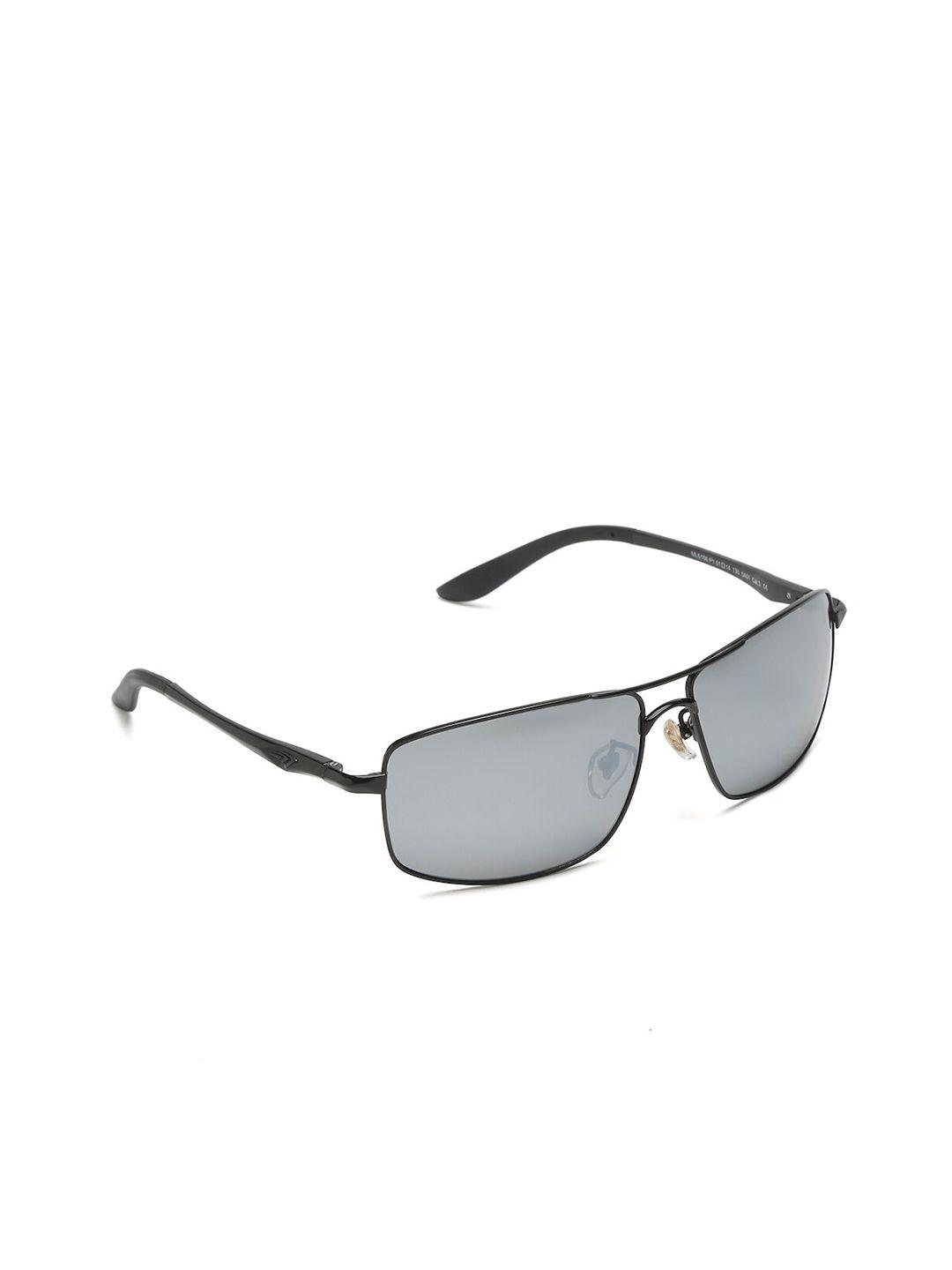 sunnies rectangle lens with polarised and uv protected sunglasses