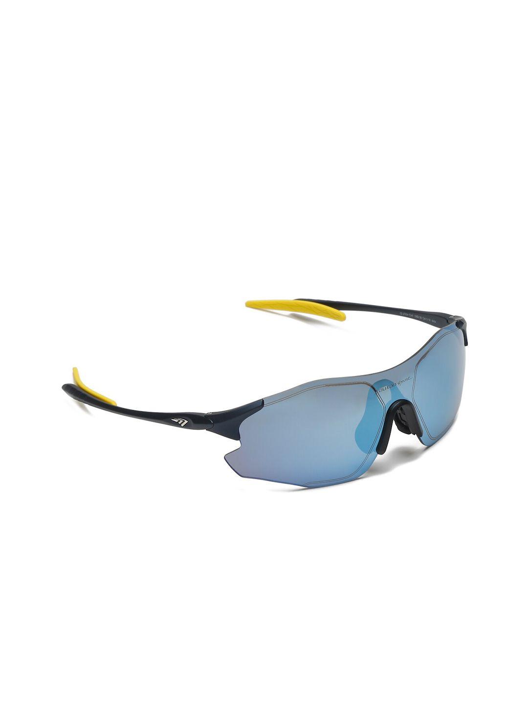 sunnies rectangle sunglasses with polarised & uv protected lens