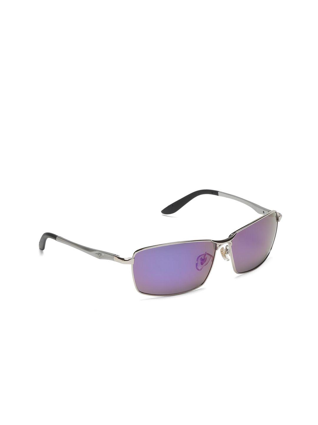 sunnies rectangle sunglasses with polarised and uv protected lens