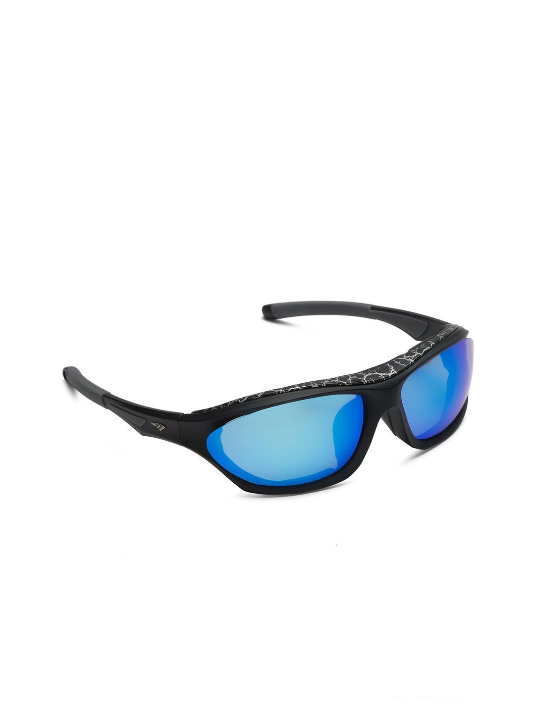 sunnies rectangle sunglasses with polarised and uv protected lens