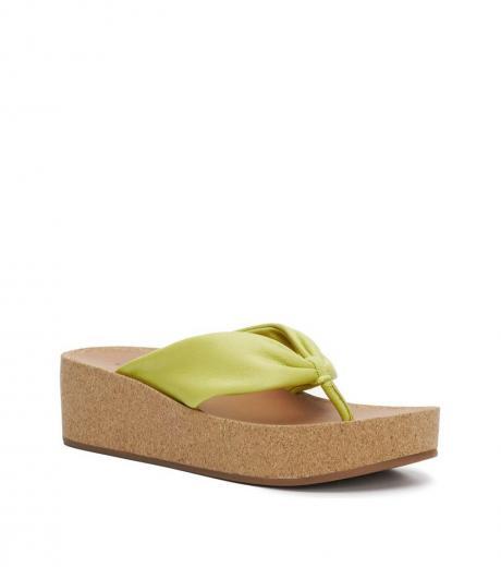 sunny lime lellina wedges