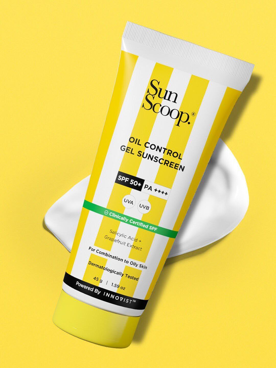 sunscoop oil-control gel sunscreen - 45g