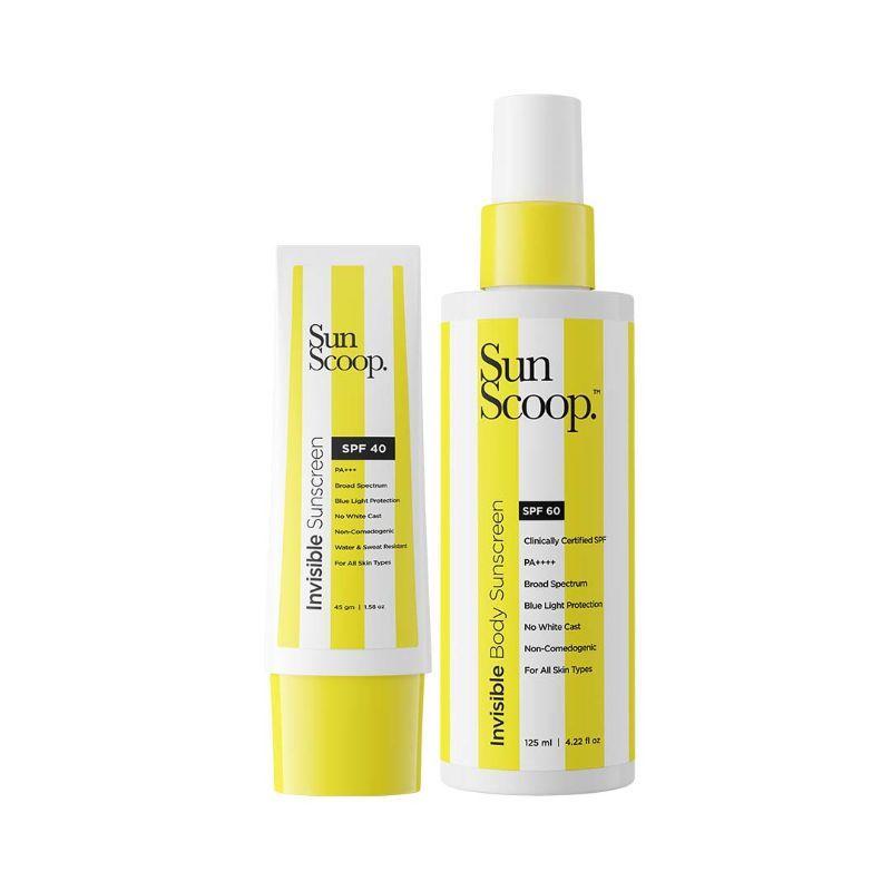 sunscoop face & body fluid sunscreen - spf guards