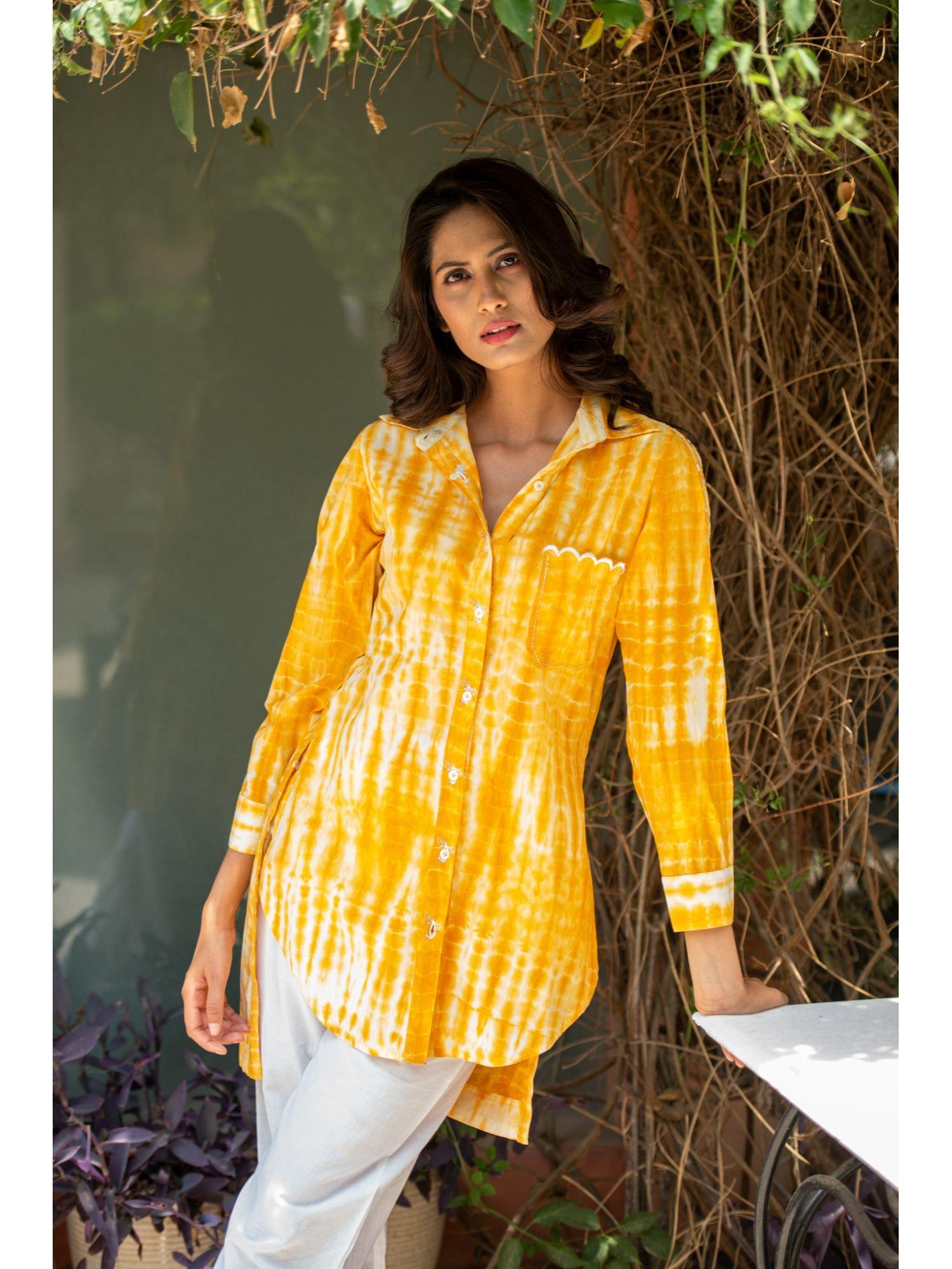 sunshine high low shirt