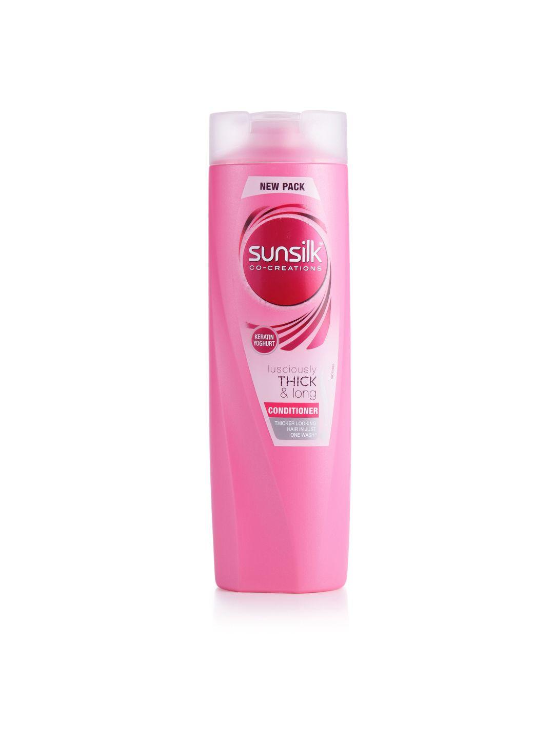 sunsilk lusciously thick & long conditioner - 340 ml