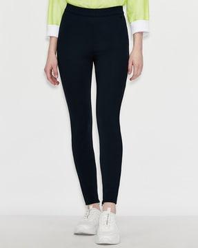 super skinny fit trousers with side zippers