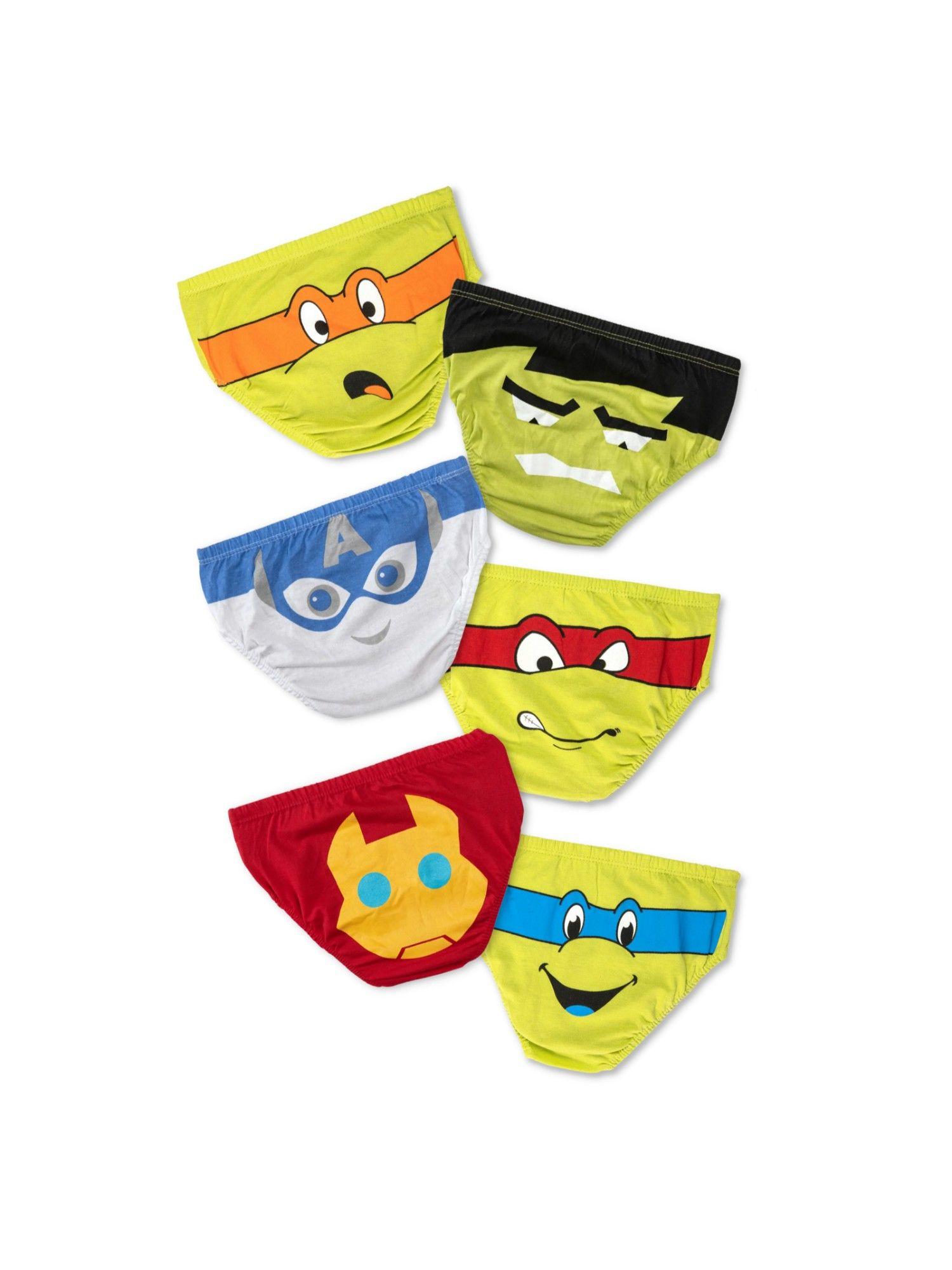 super hero boy underwear (pack of 6)