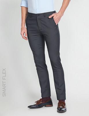 super slim smart flex trousers