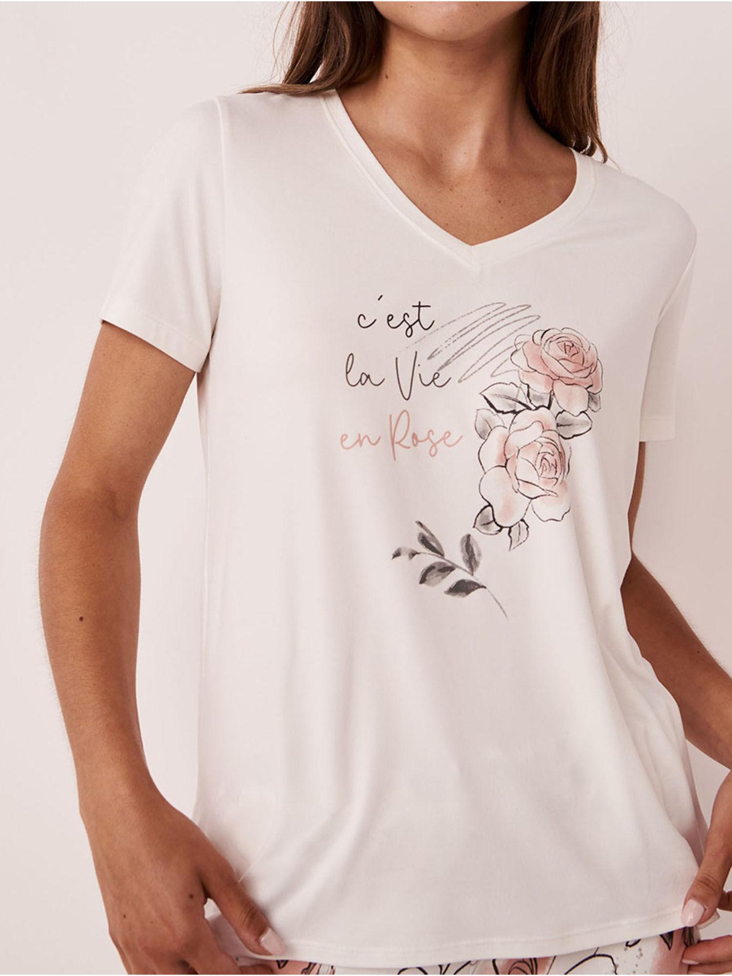 super soft v-neck t-shirt