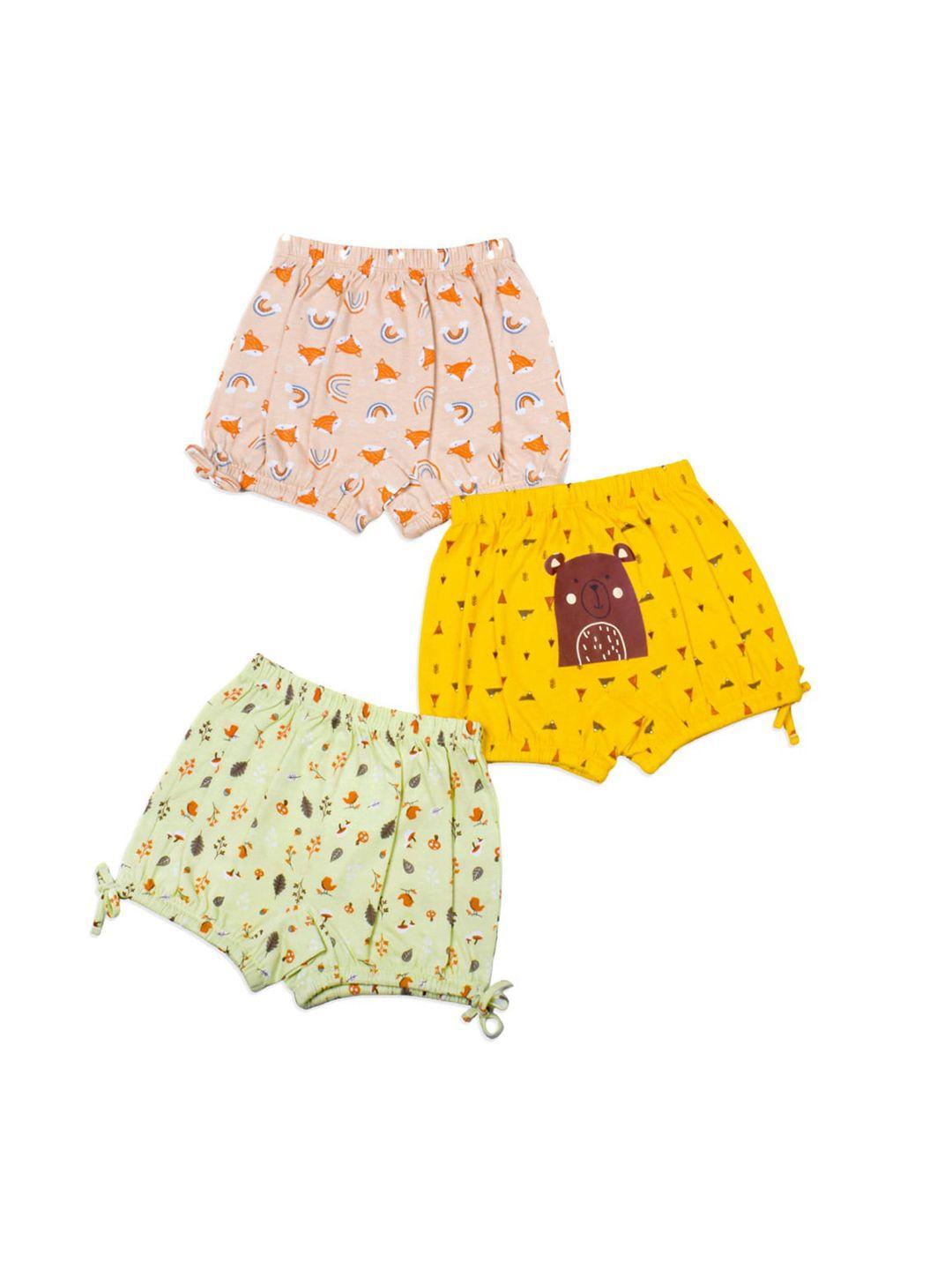 superbottoms kids pack of 3 printed supersoft ultra-breathable sustainable briefs