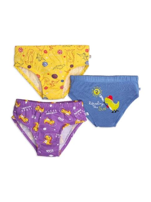 superbottoms kids yellow printed panty