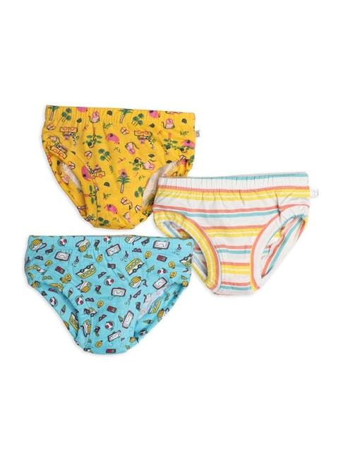 superbottoms kids yellow printed panty
