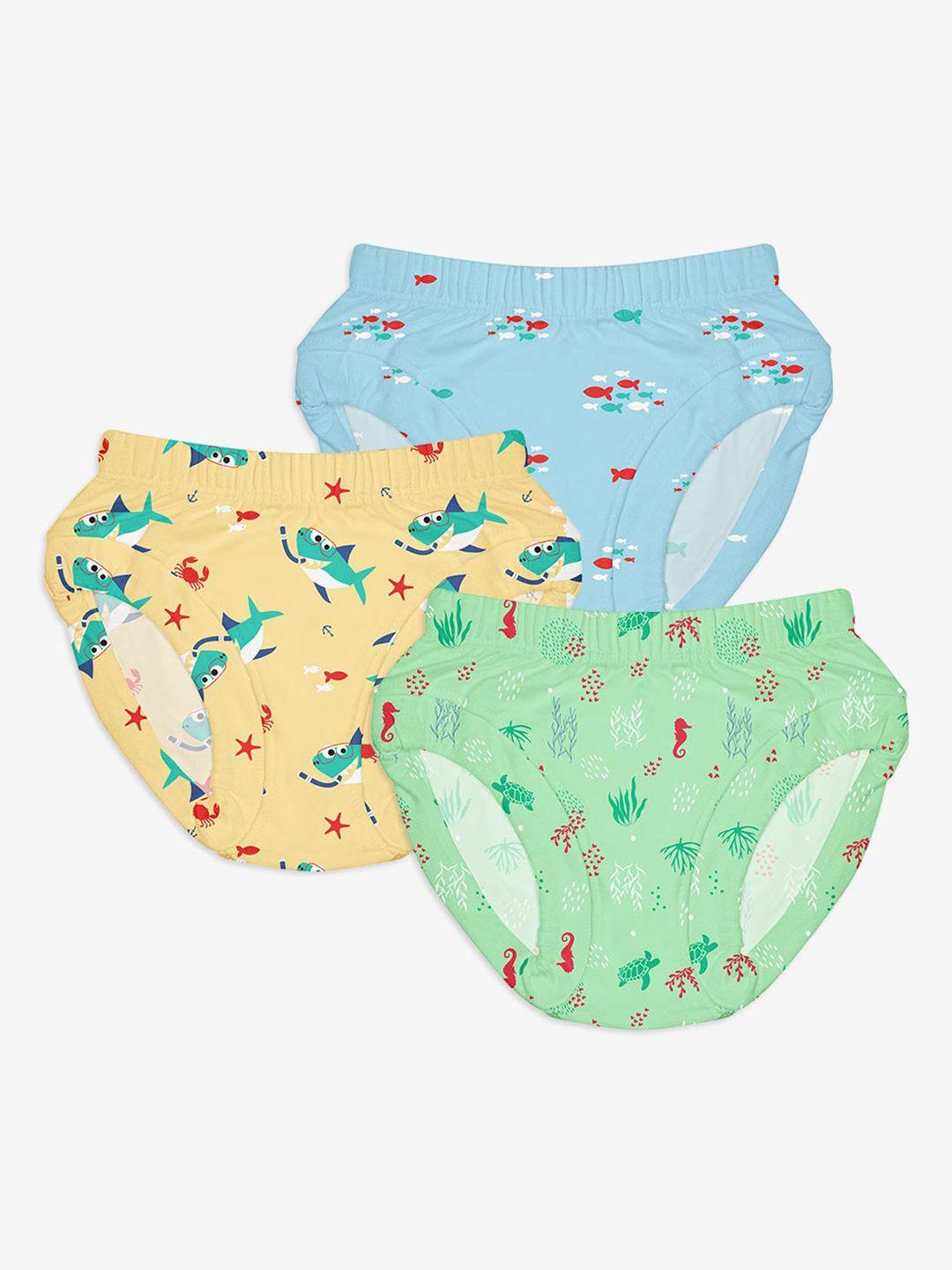 superbottoms pack of 3 printed briefs