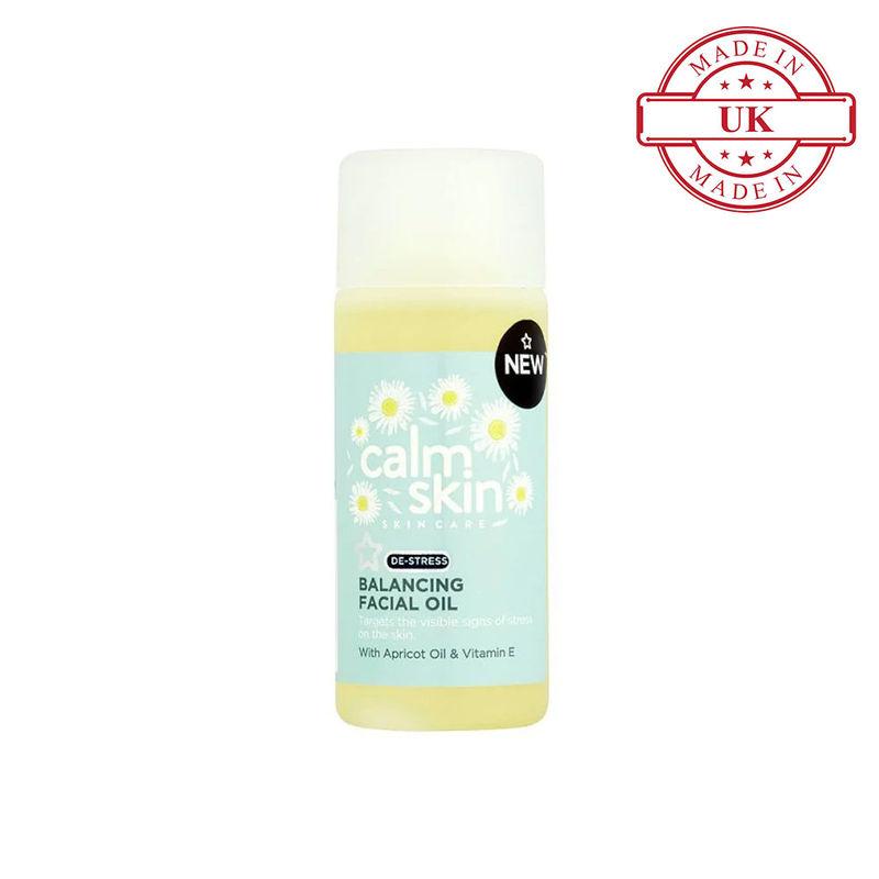 superdrug calm skin care de-stress balancing facial oil