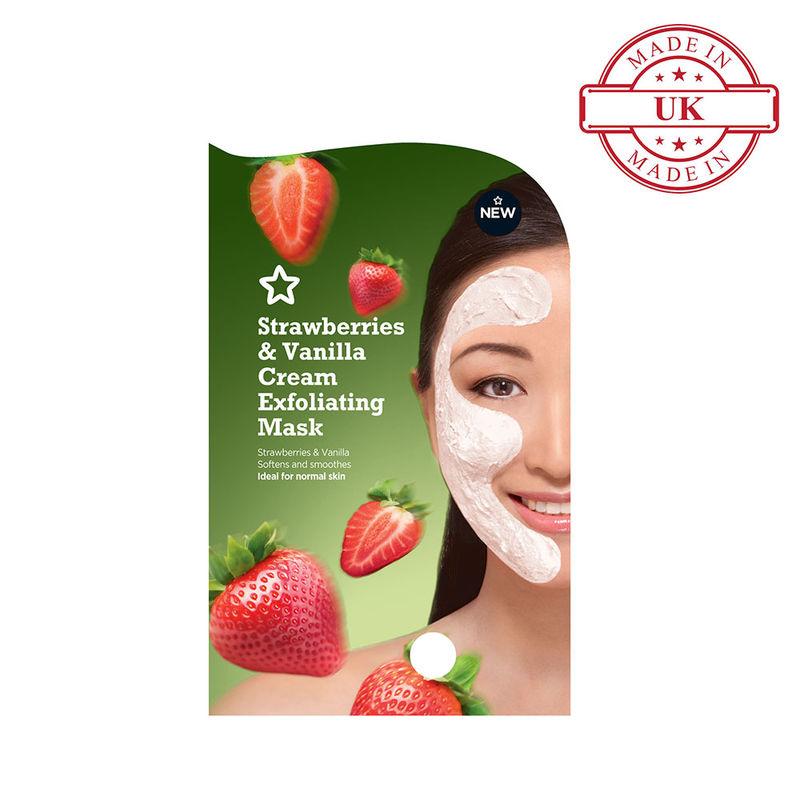 superdrug strawberry and vanilla cream face mask