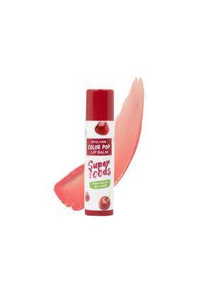 superfoods color pop lip balm - cherry
