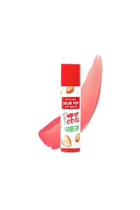 superfoods color pop lip balm - strawberry
