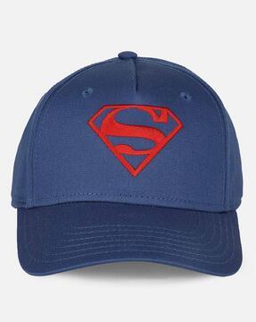 superhero  printed cotton cap
