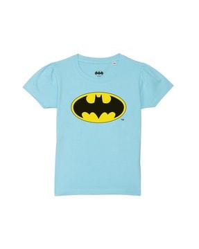 superhero round-neck  t-shirt