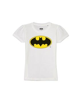 superhero round-neck t-shirt