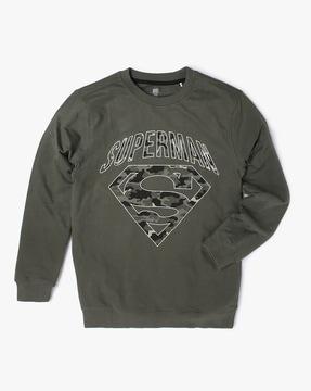 superman crew-neck sweatshirt