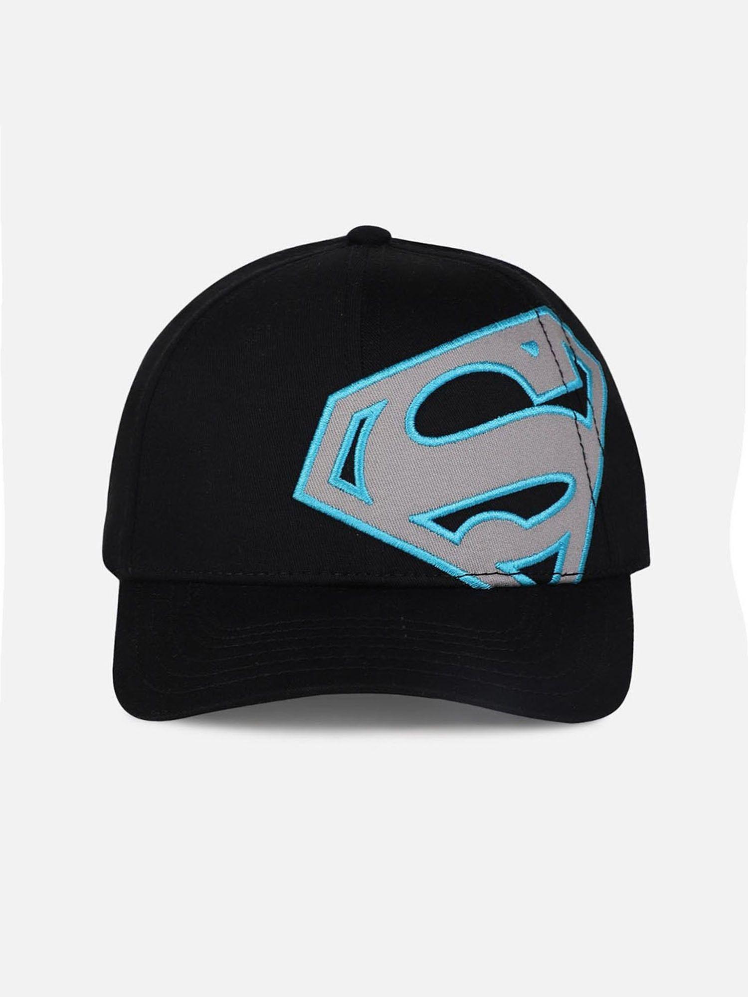 superman featured black caps for young men