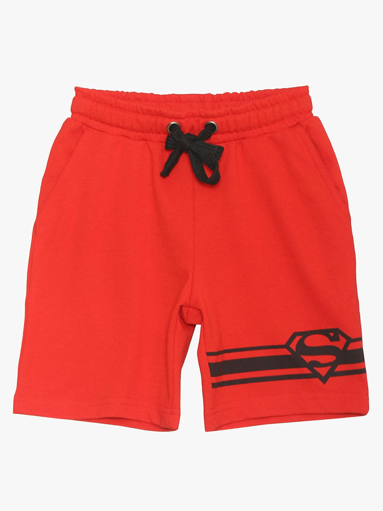 superman red shorts