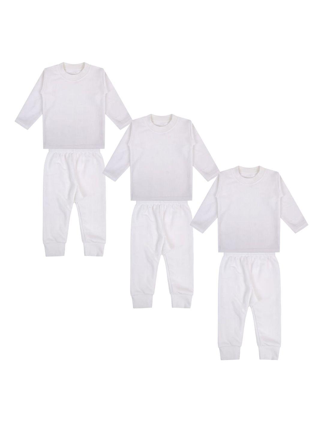 superminis infants pack of 3 cotton thermal set