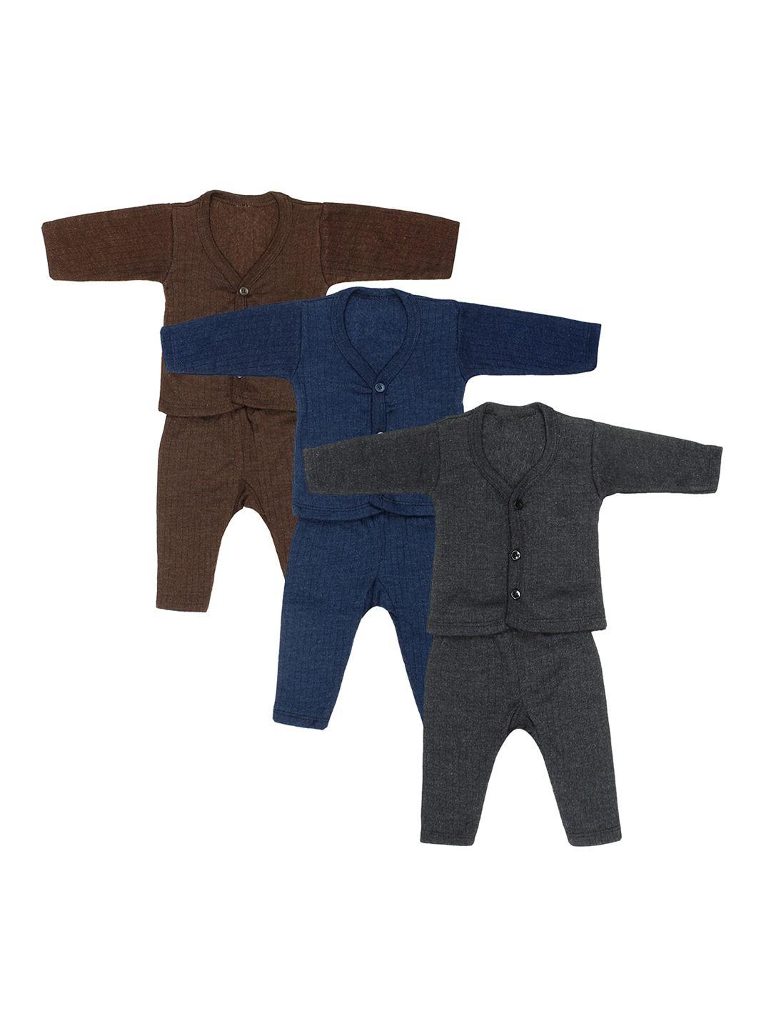 superminis infants pack of 3 super warm pure cotton thermal set