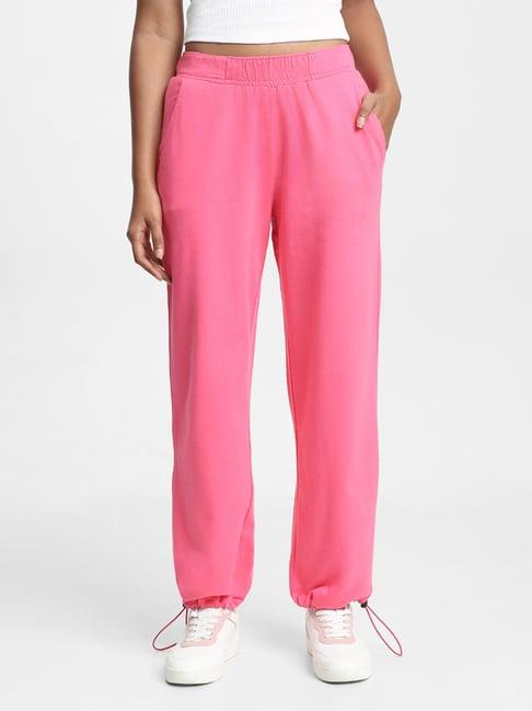 superstar by westside pink solid pants