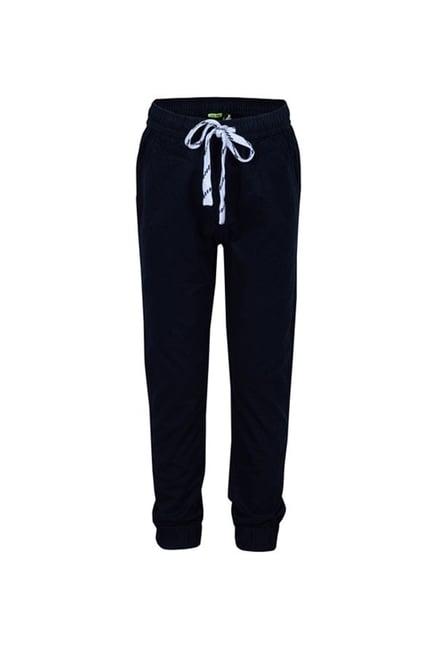superyoung kids black solid joggers