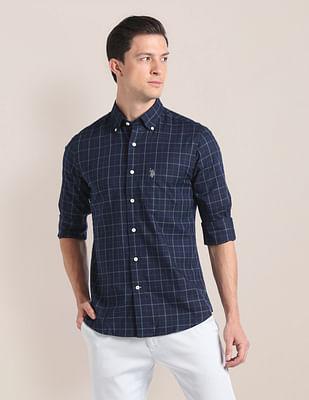 supima cotton tartan shirt