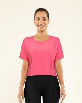 supima cotton the softest boxy crop t-shirt