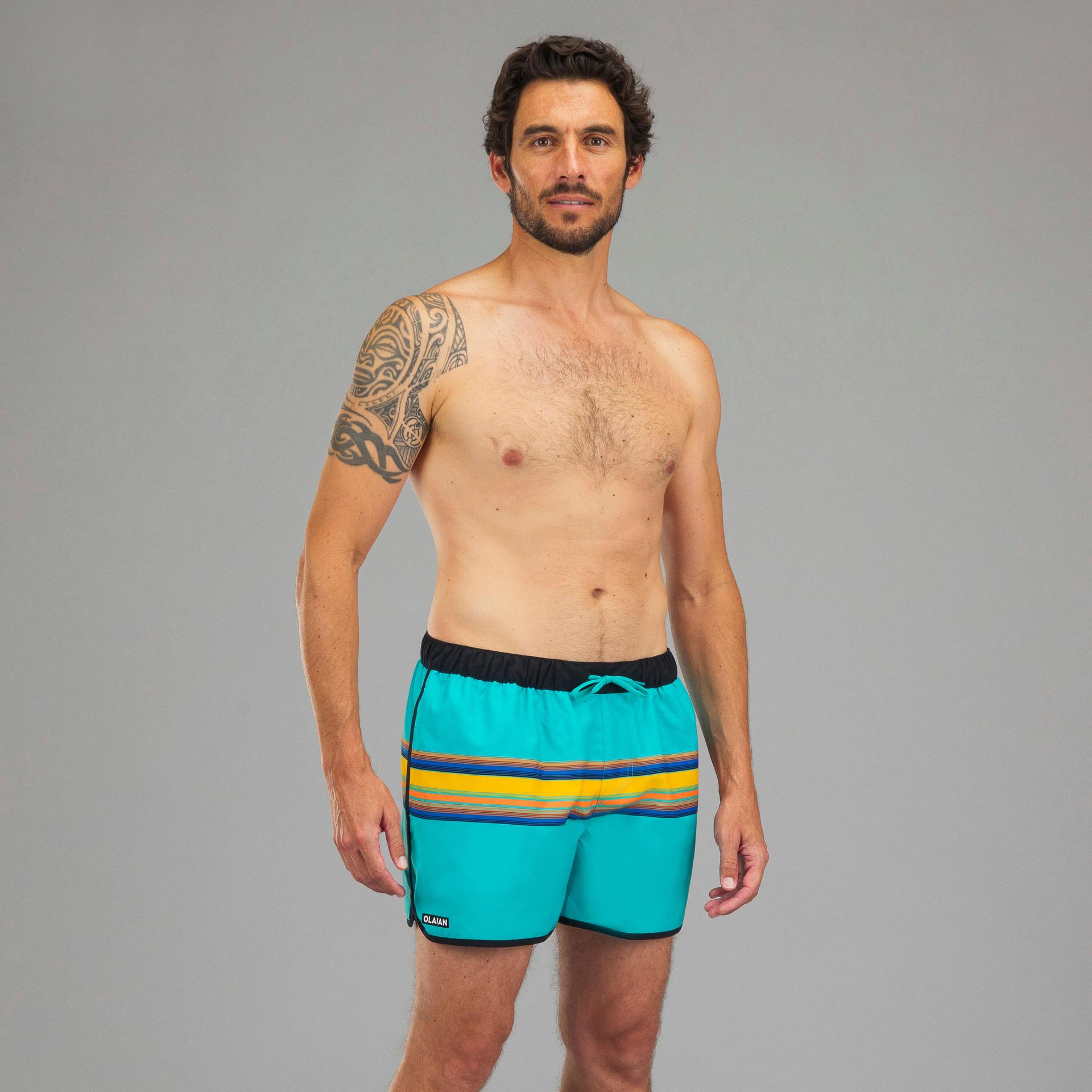 surfing short eco boardshorts 100 sunstripe green