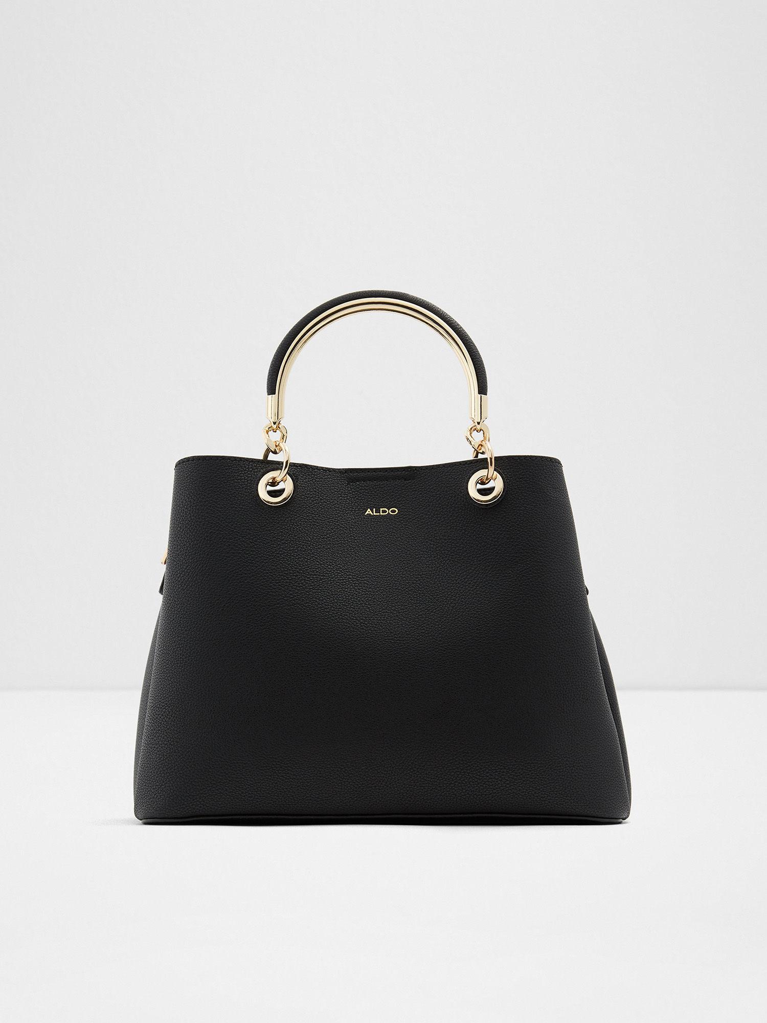 surgoine001 black solid handbag