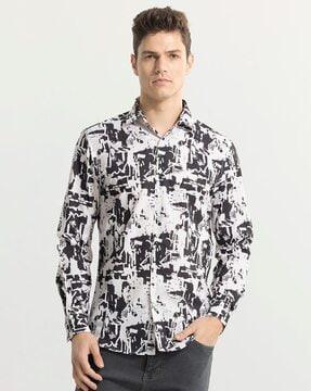 surreal strokes slim fit shirt